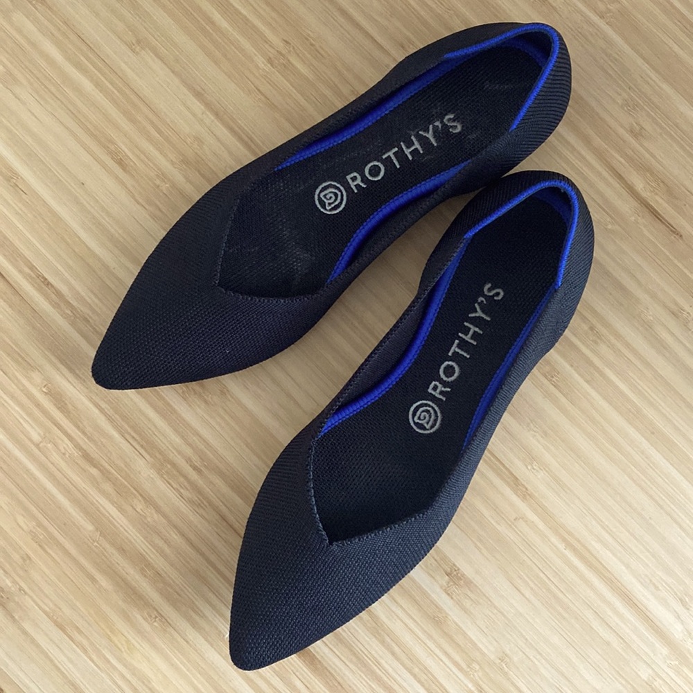 Rothy’s The Point (SZ 8 in Black)